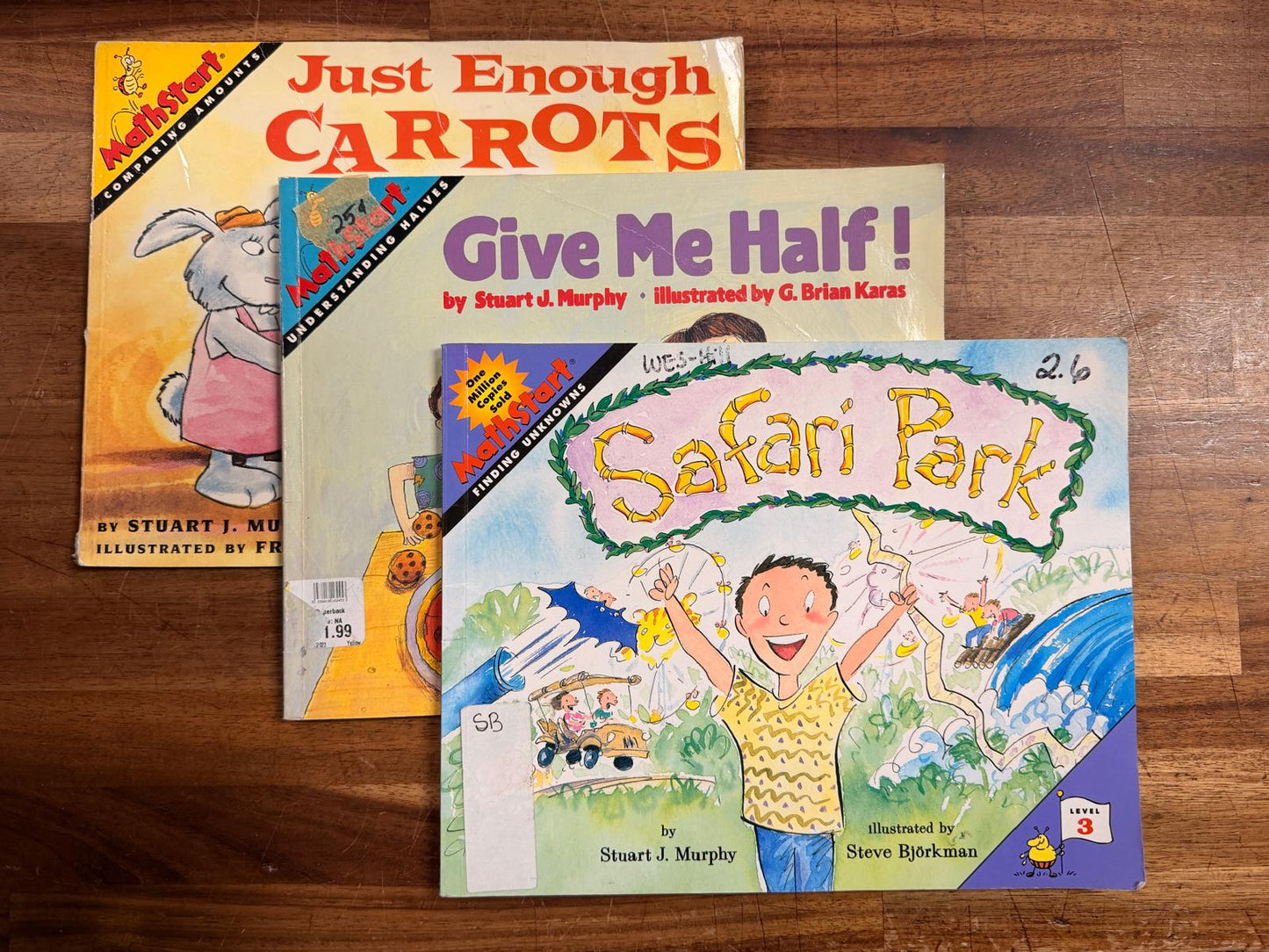 MathStart Levels 1–3 Pack – Early Math Concept Books (Set of 3 Books)