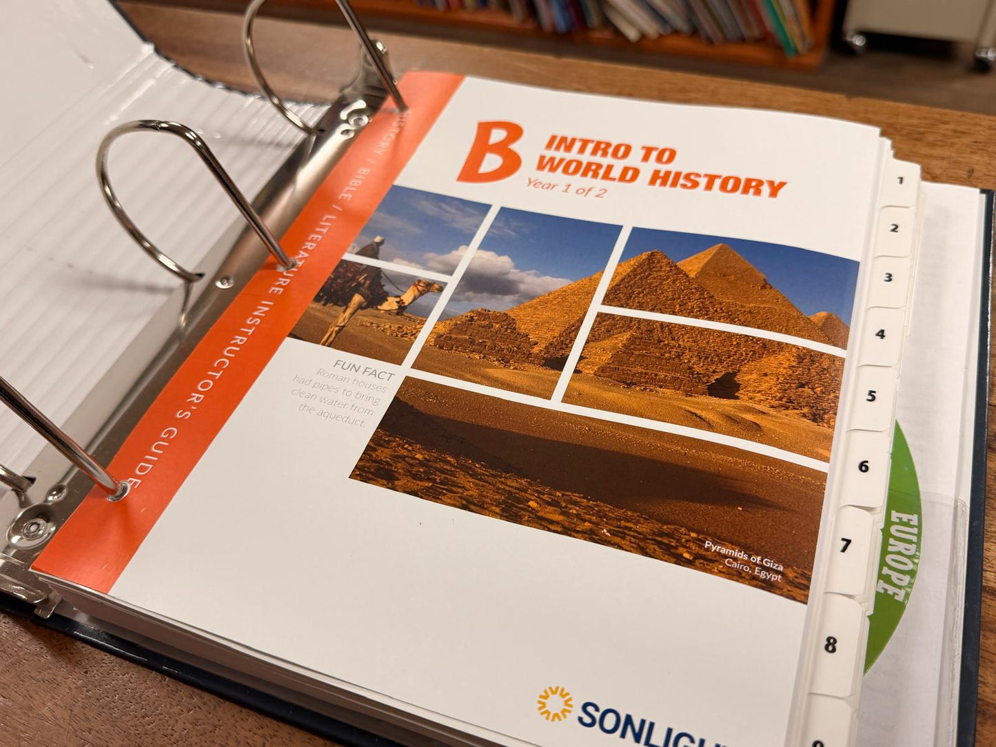 Sonlight Instructor's Guide - B Intro World History Year 1 of 2