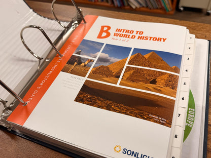 Sonlight Instructor's Guide - B Intro World History Year 1 of 2