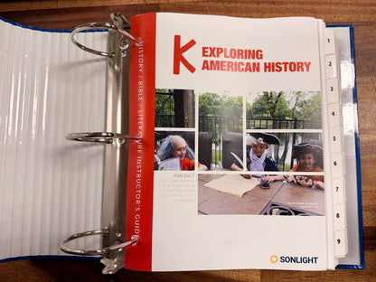 Sonlight Instructor's Guide - K Exploring American History
