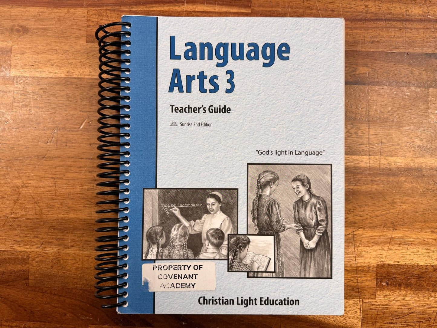 CLE Language Arts 3 Teacher's Guide - Sunrise 2nd Edition