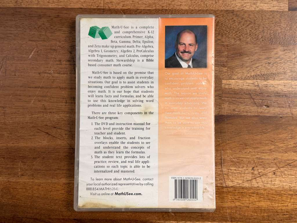 Math-U-See DVD (Beta)