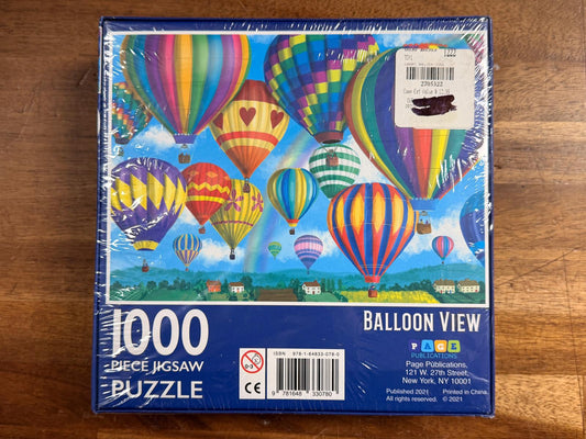 1000 Piece Jigsaw Puzzle Balloon View (NEW)