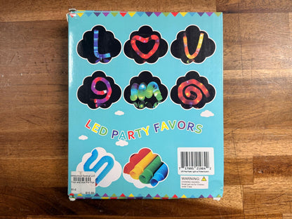 Light Up Pop Tubes 6 pack (NEW)