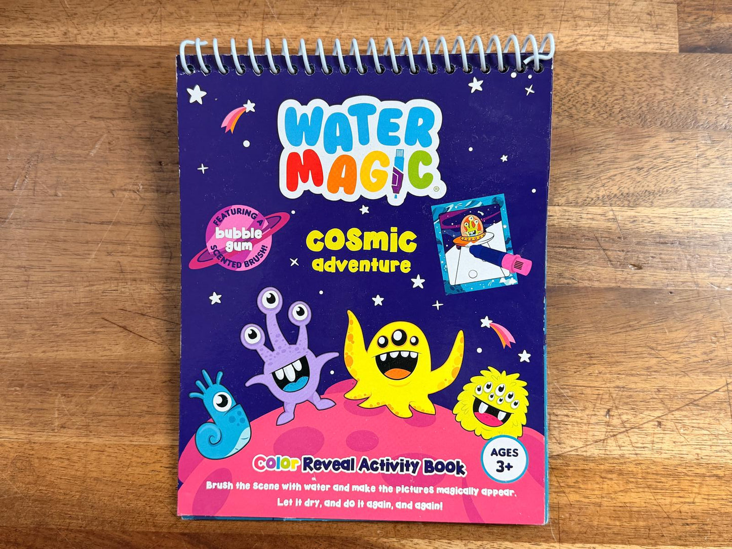 Water Magic Color Reveal Activity Book - Cosmic Adventure