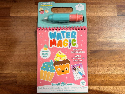 Water Magic Color Reveal Activity Book - Cupcake (NEW)