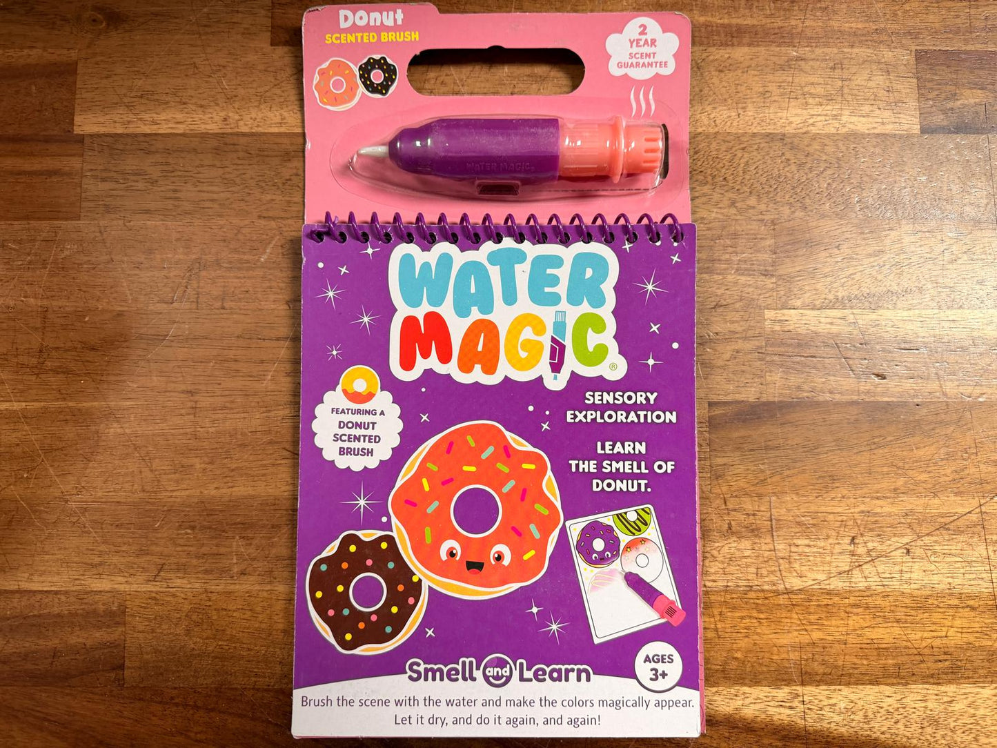 Water Magic Color Reveal Activity Book - Donut (NEW)