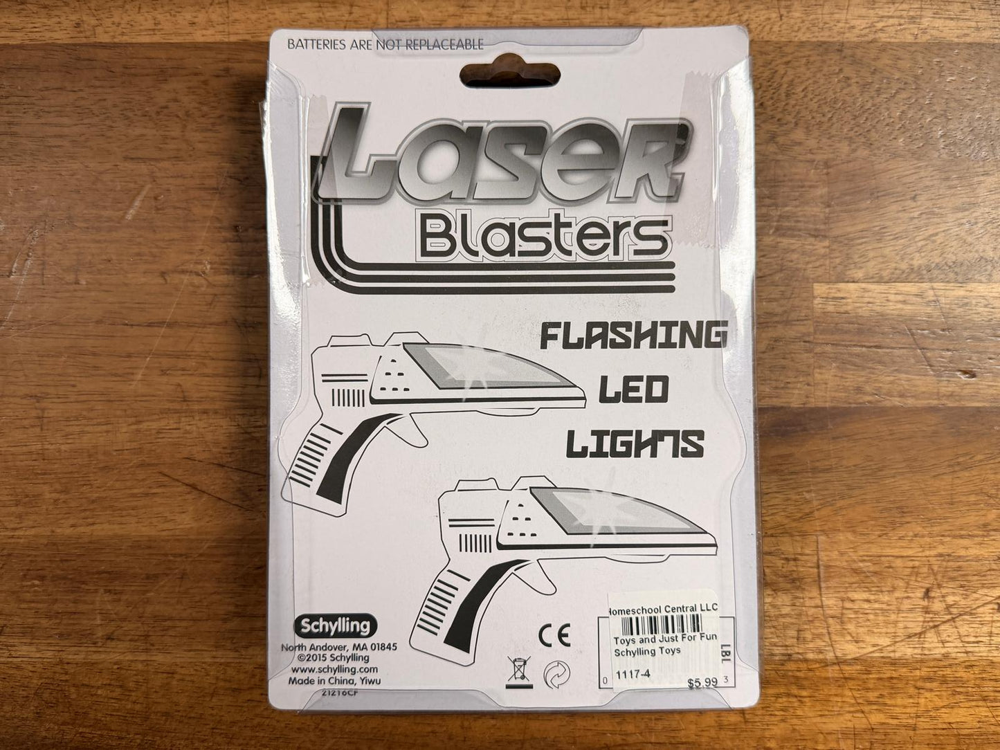 Schylling Laser Blasters 2015 Edition - Classic LED Toy (NEW)
