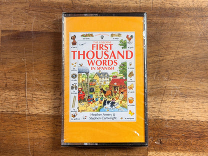 The Usborne First Thousand Words in Spanish Cassette Tape (NEW)