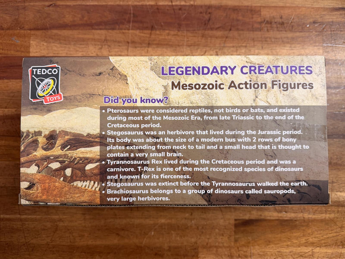 Legendary Creatures - Mesozoic Action Figures (NEW)