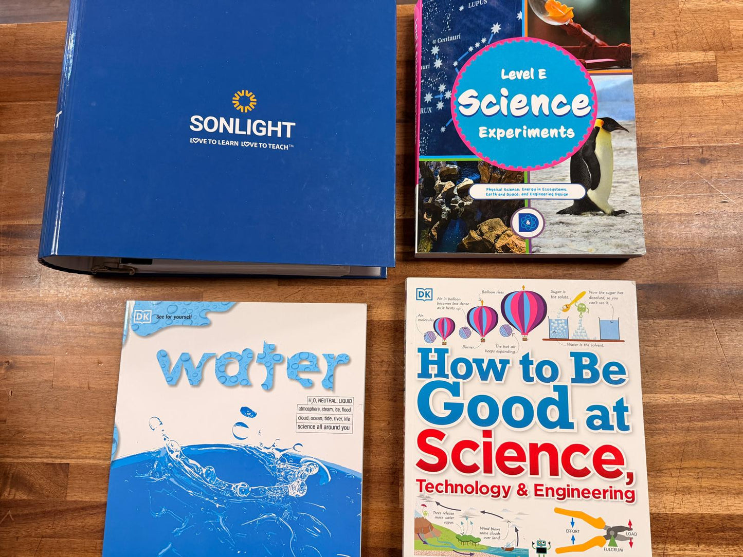 Sonlight World History G Year 1 of 2 and Level E Science SET