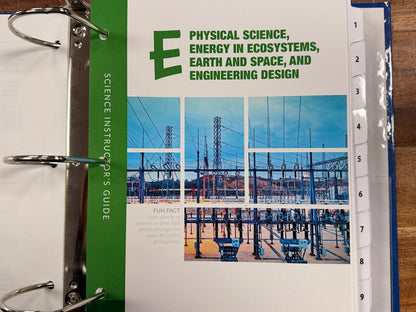 Sonlight World History G Year 1 of 2 and Level E Science SET