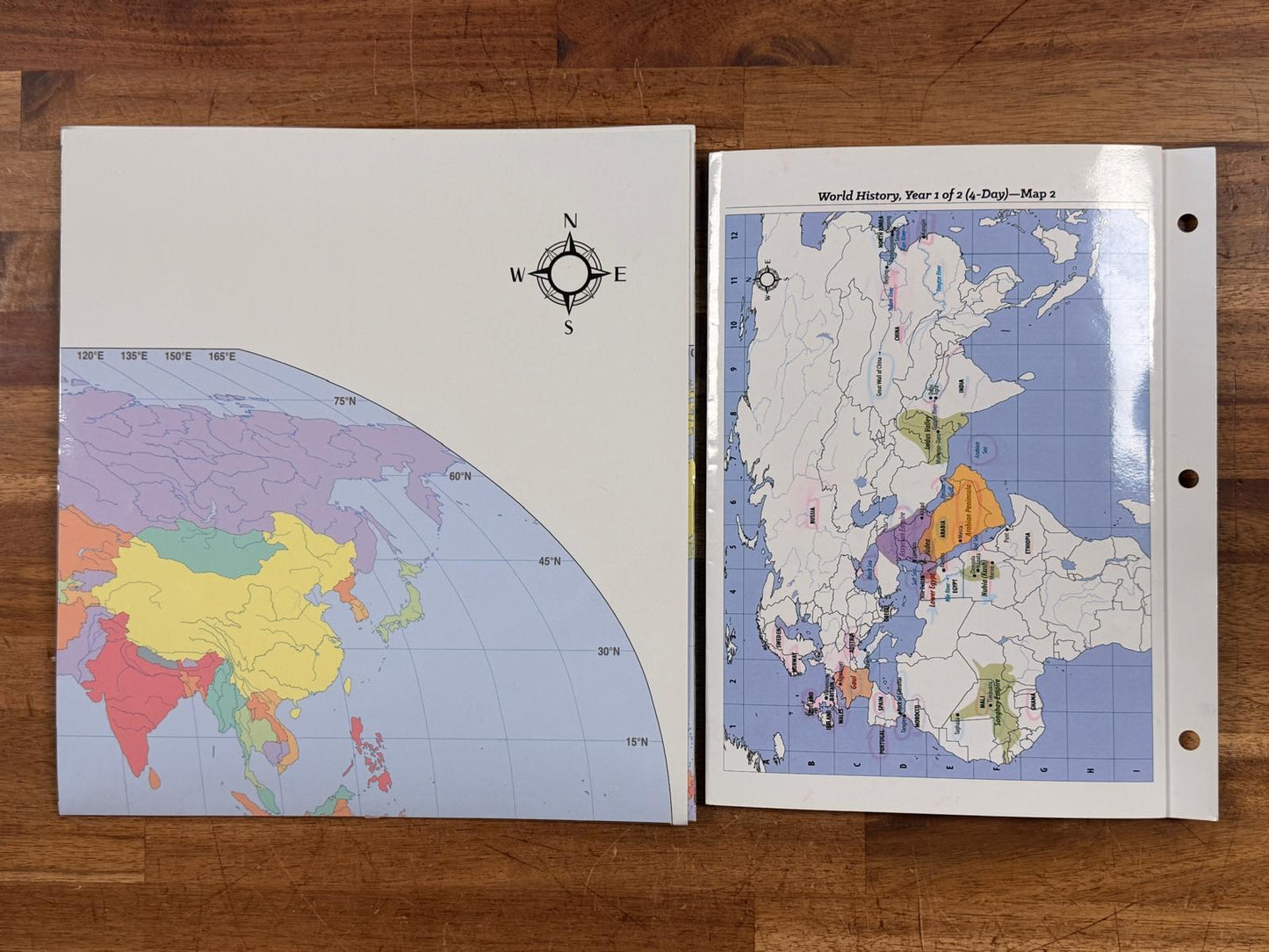 Sonlight World History G Year 1 of 2 and Level E Science SET