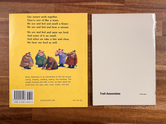 Five Senses Science Book LOT of 2