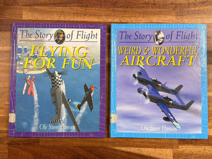 Flight & Aircraft Book Lot – Set of 6