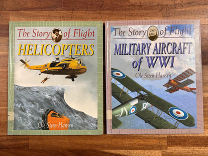Flight & Aircraft Book Lot – Set of 6