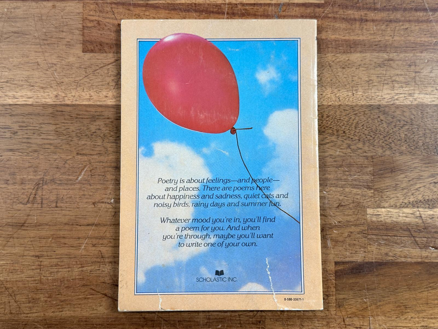 Arrow Book of Poetry Selected by Ann McGovern