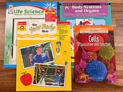 Elementary Human Body Learning Packet of 4