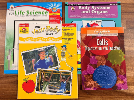 Elementary Human Body Learning Packet of 4