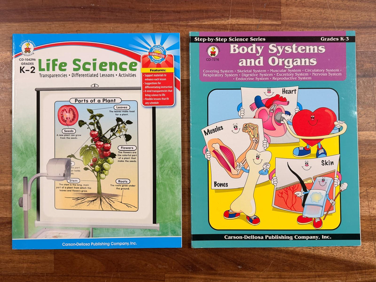 Elementary Human Body Learning Packet of 4