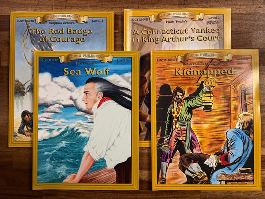 Edcon Publishing Classic Readers Set (10 Books) Level 3–4