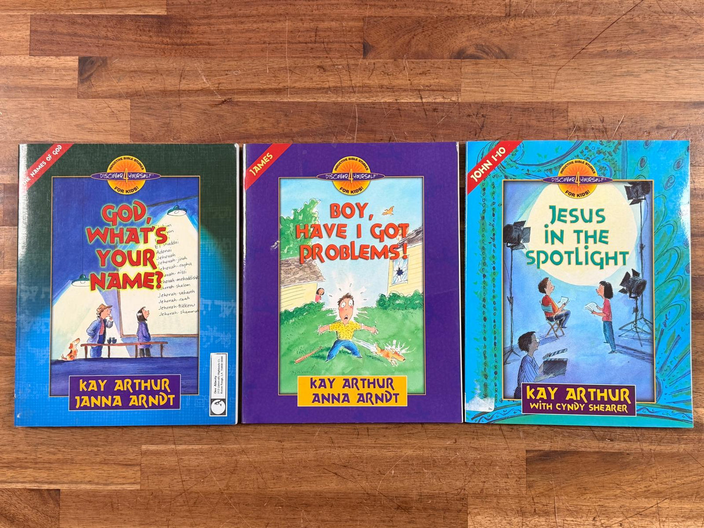 Discover4Yourself SET of 3: John, James, God What's Your Name