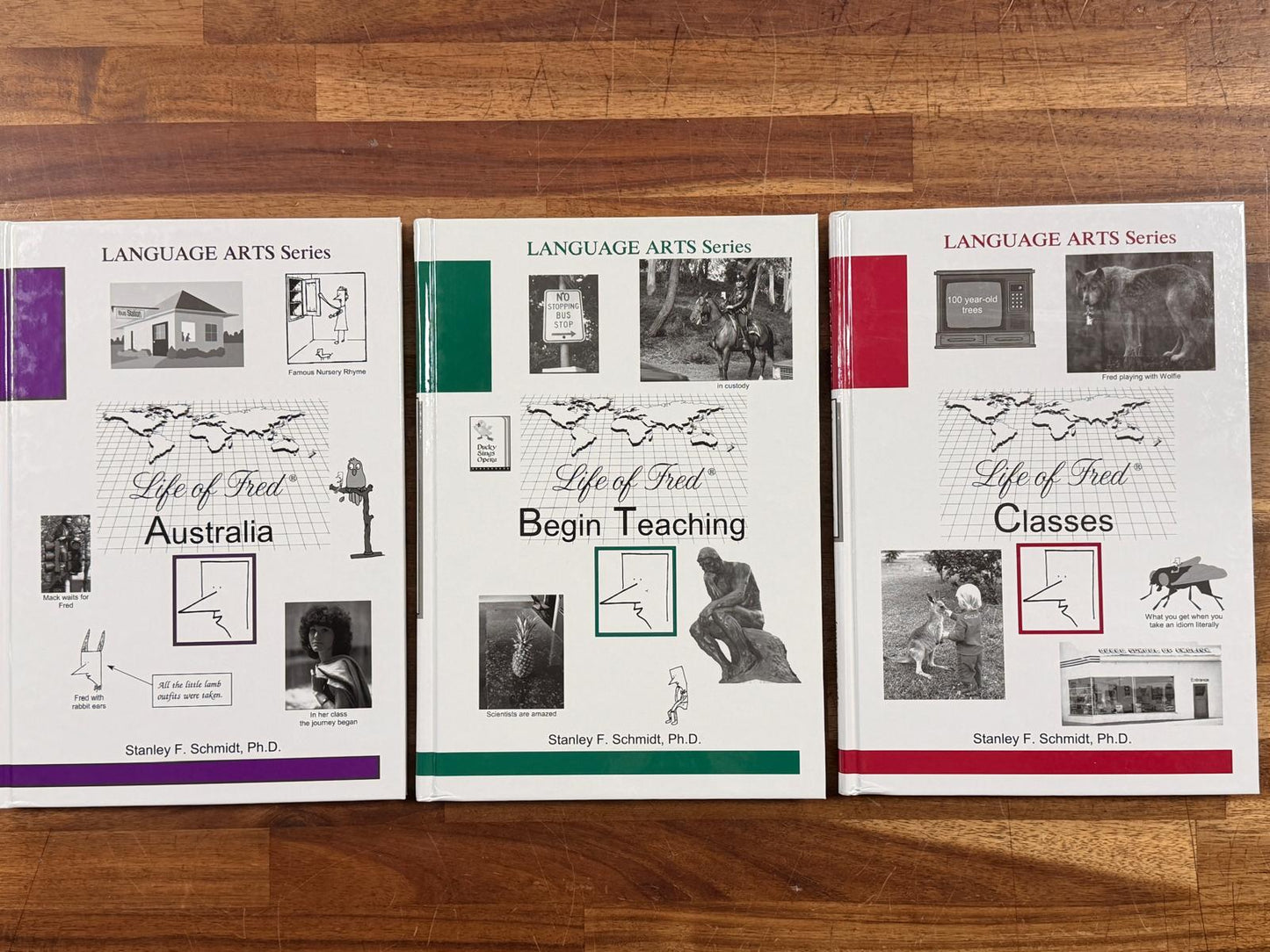 Life of Fred Language Arts Series SET of 3