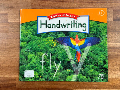 Zaner-Blosser Handwriting Gr 1 Workbook