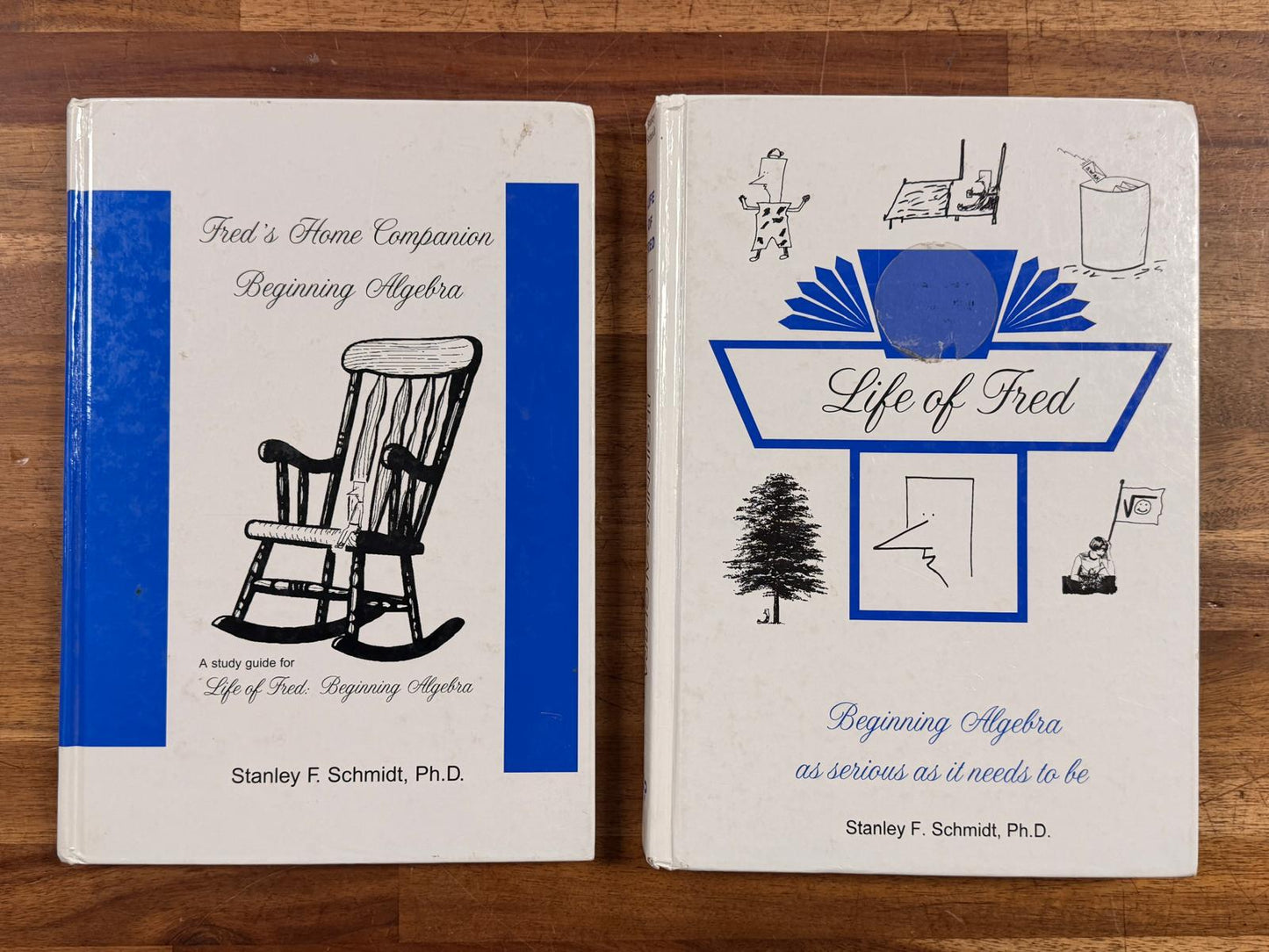 Life of Fred Beginning Algebra SET (Signed) - Txtbook & Home Companion