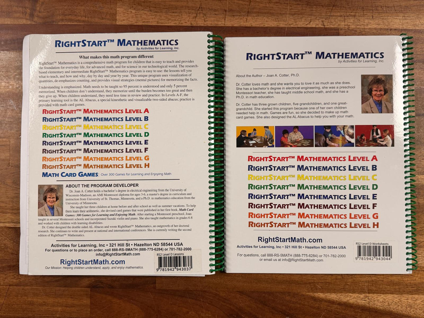 RightStart Mathematics Level D SET - Lessons & Worksheets