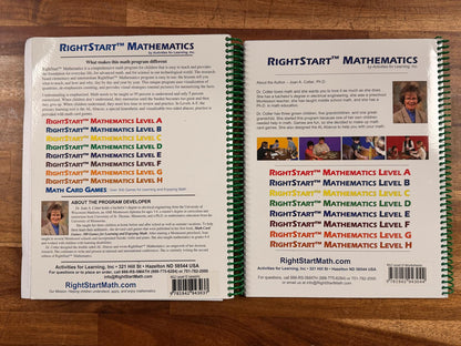 RightStart Mathematics Level D SET - Lessons & Worksheets