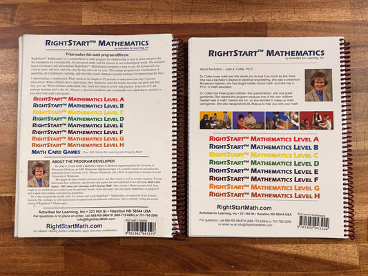 RighStart Mathematics Level F SET - Lessons & Worksheets