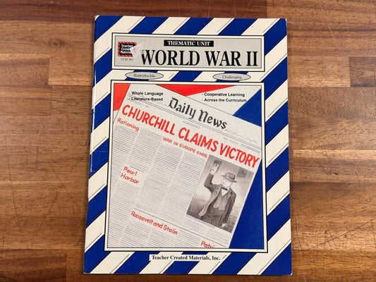 TCM Thematic Unit - World War II Reproducibles