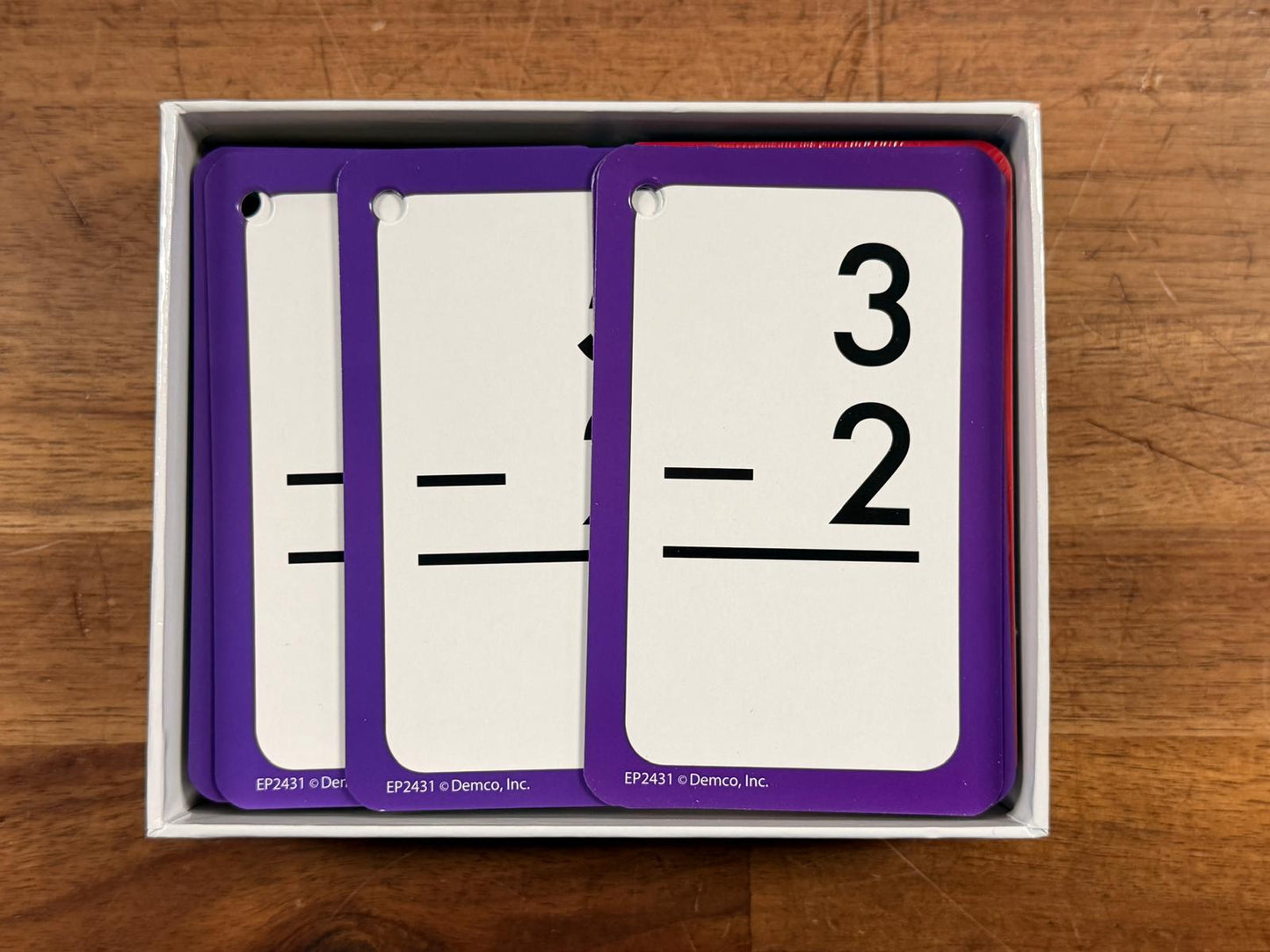 Math in a Flash Subtraction 166 Flash Cards - Good & Clean