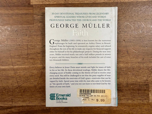George Muller on Faith (30-day Devotional Treasury) - Good