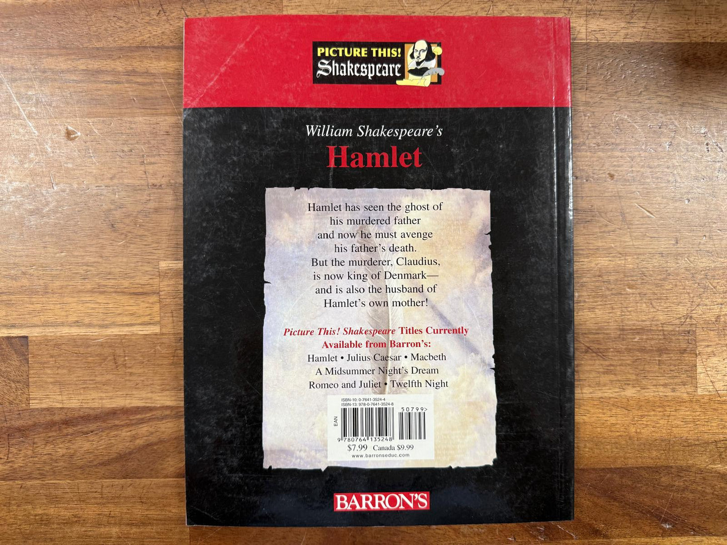 Hamlet (Picture This! Shakespeare) by Lacie M.A. - Good