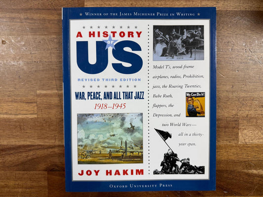 A History of US: War, Peace, and All That Jazz: 1918-1945 - Good