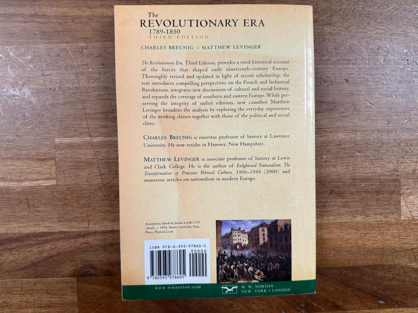 The Revolutionary Era, 1789-1850