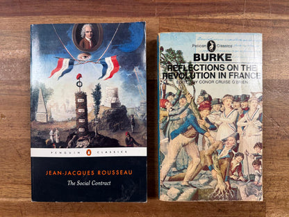 French Classic Literature - Social Contract & Reflections...