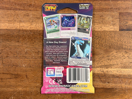 Animo Red Letter Day 12-Card Booster Pack 2nd Ed (NEW)