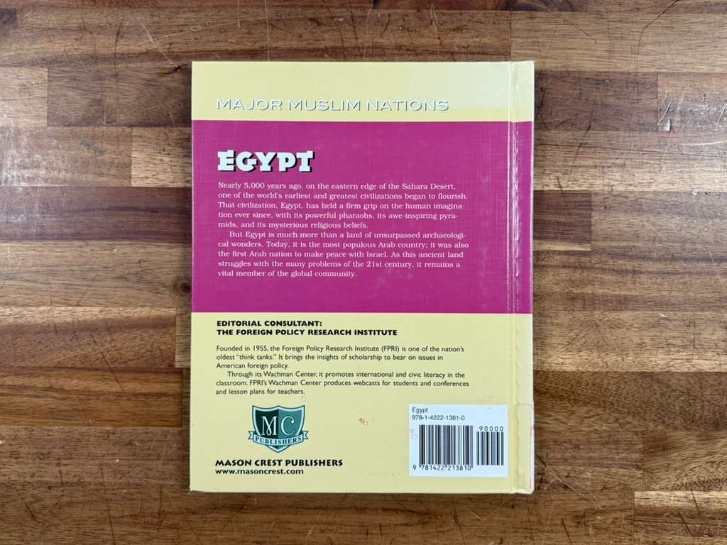 Major Muslim Nations: Egypt (Good & Clean)