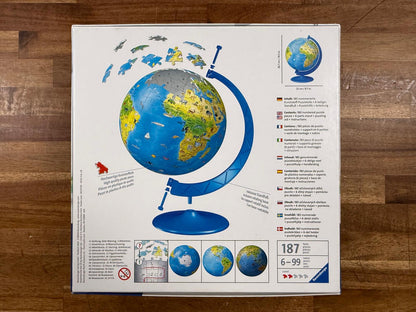 Ravensburger 3D Globe Puzzle (Good, Complete & Clean)