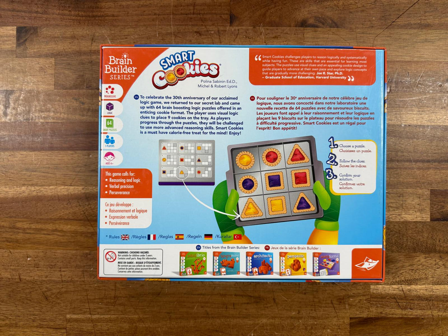 FoxMind Brain Builder Smart Cookies (Good, Clean, Complete)