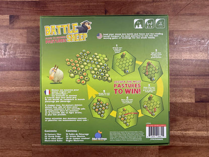 Battle Sheep Board Game: Flock to Greener Pastures Strategy Game
