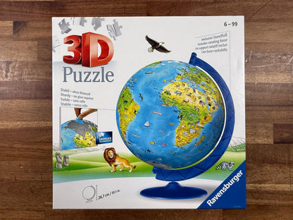 Ravensburger 3D Globe Puzzle (Good, Complete & Clean)