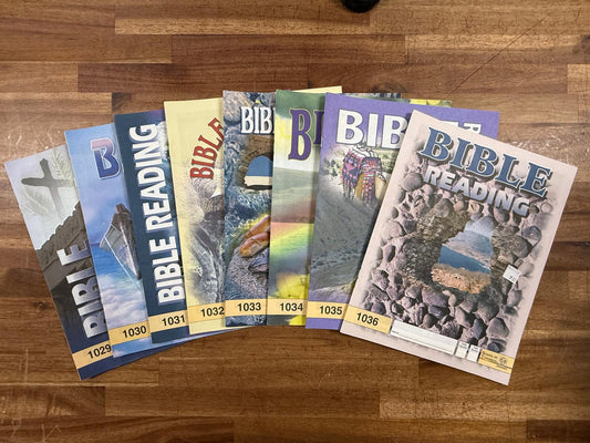 ACE School of Tomorrow Bible 1029-1036 PACEs (Like New)