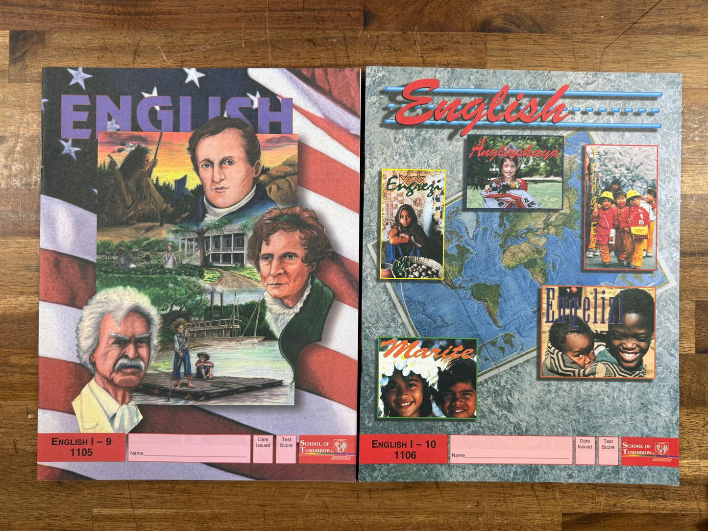 ACE School of Tomorrow English I 9-12 1105-1108 PACEs (Like New)