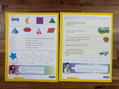 ACE School of Tomorrow Math 1057-1060 PACEs (Like New)