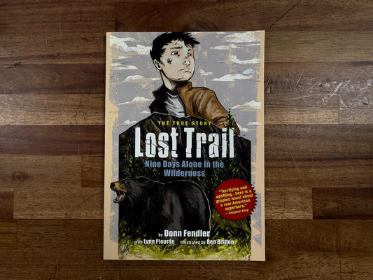 The True Story Lost Trail Nine Days Alone in the Wildreness (VG)