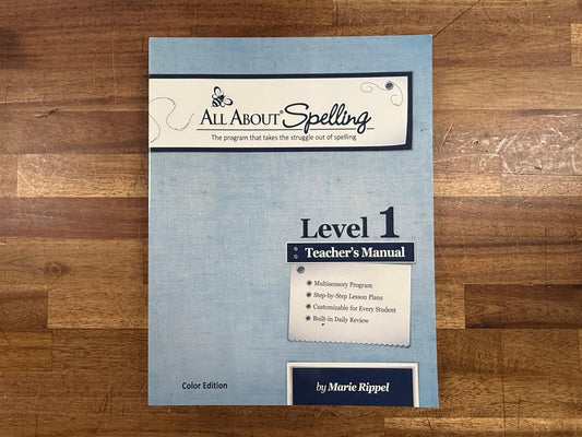 AAR Level 1 Teacher's Manual Color Edition (VG)